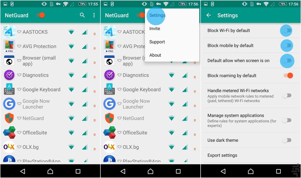 NetGuard2 - Image screenshot of android app