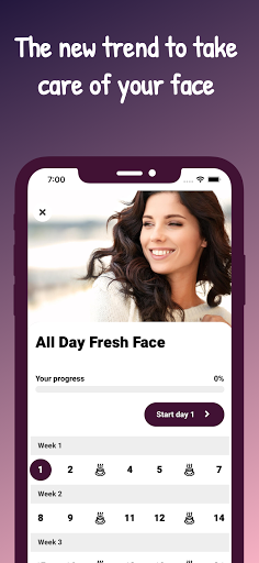 Face Yoga - Facial Exercises - عکس برنامه موبایلی اندروید