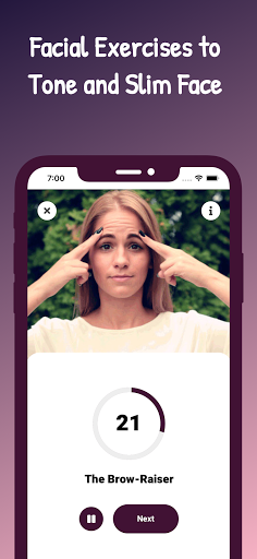 Face Yoga - Facial Exercises - عکس برنامه موبایلی اندروید