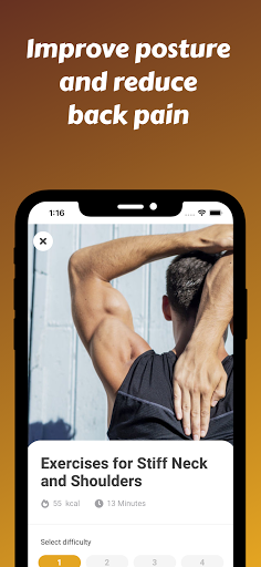 Posture Exercises - Image screenshot of android app