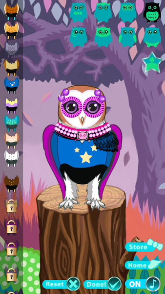 Fancy Owl Dress Up Game - عکس بازی موبایلی اندروید
