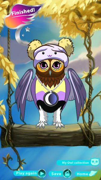 Fancy Owl Dress Up Game - عکس بازی موبایلی اندروید