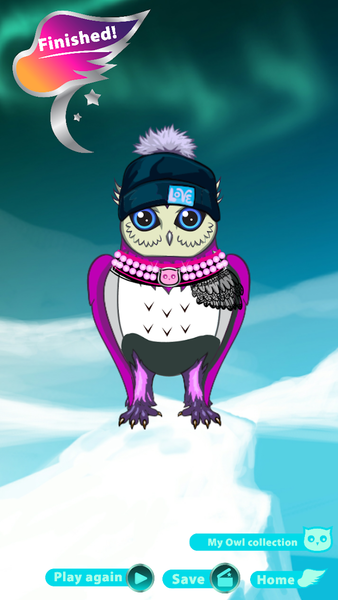 Fancy Owl Dress Up Game - عکس بازی موبایلی اندروید