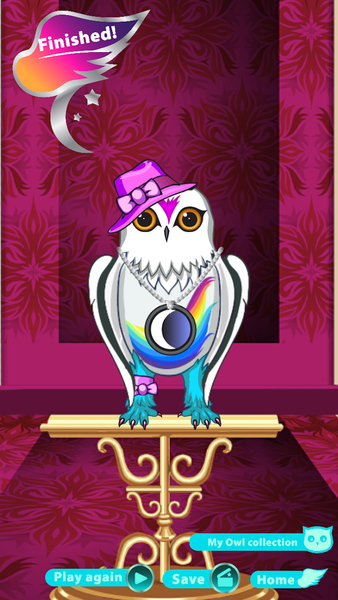 Fancy Owl Dress Up Game - عکس بازی موبایلی اندروید