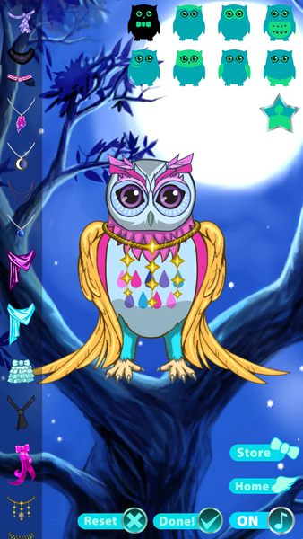 Fancy Owl Dress Up Game - عکس بازی موبایلی اندروید