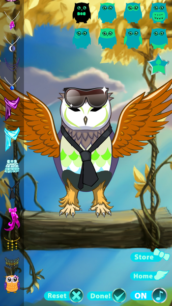 Fancy Owl Dress Up Game - عکس بازی موبایلی اندروید