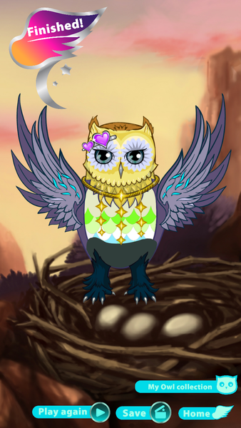 Fancy Owl Dress Up Game - عکس بازی موبایلی اندروید