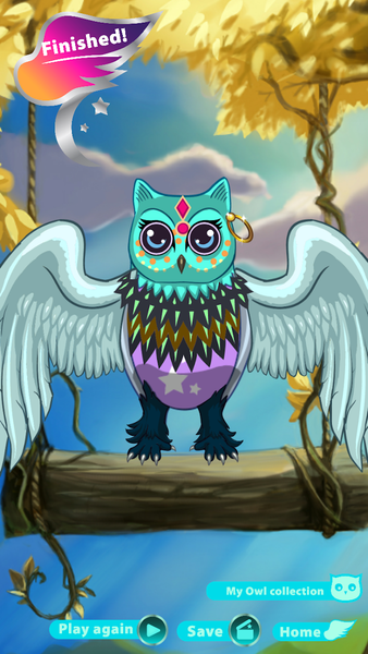 Fancy Owl Dress Up Game - عکس بازی موبایلی اندروید