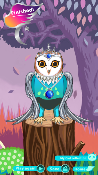 Fancy Owl Dress Up Game - عکس بازی موبایلی اندروید