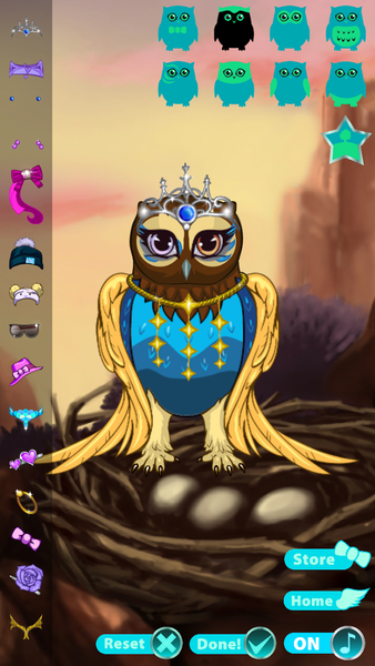 Fancy Owl Dress Up Game - عکس بازی موبایلی اندروید