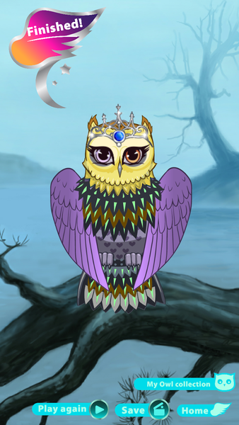 Fancy Owl Dress Up Game - عکس بازی موبایلی اندروید