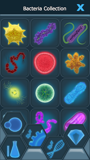 Bacterial Takeover: Idle games - Gameplay image of android game