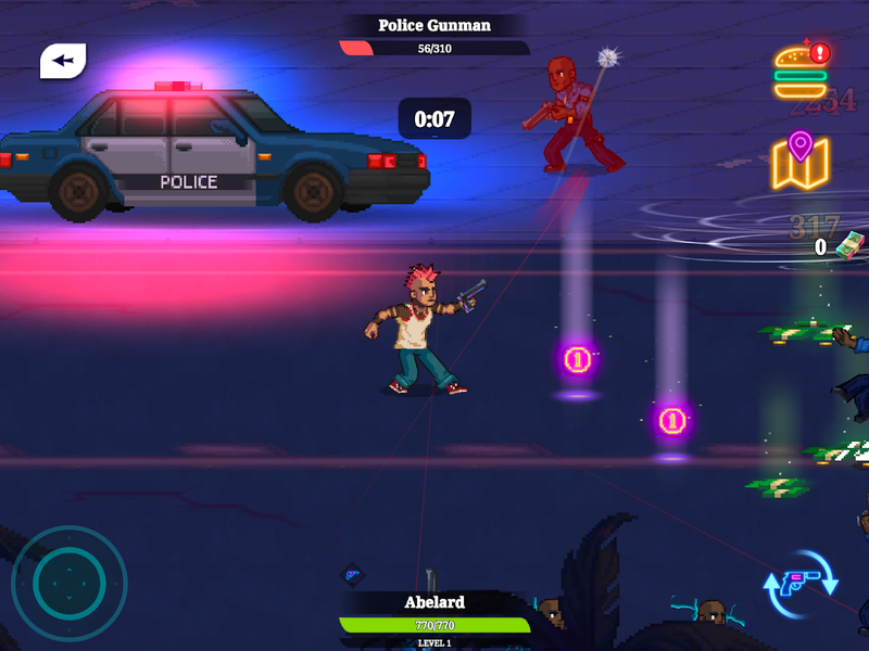 Gangside: Turf Wars - عکس بازی موبایلی اندروید