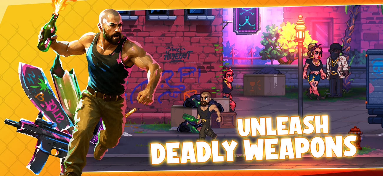 Gangside: Turf Wars - عکس بازی موبایلی اندروید