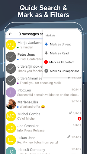 Inbox.eu - business email - عکس برنامه موبایلی اندروید
