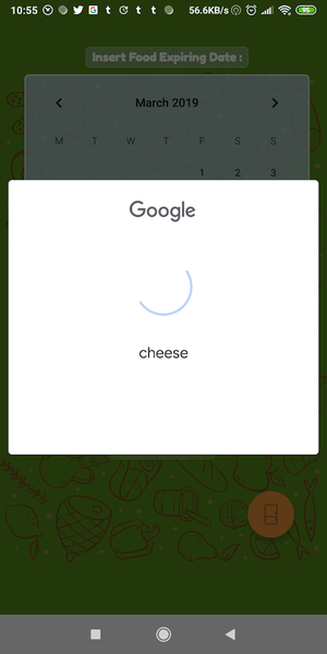 FreddyFridge - Image screenshot of android app