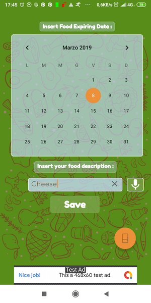 FreddyFridge - Image screenshot of android app