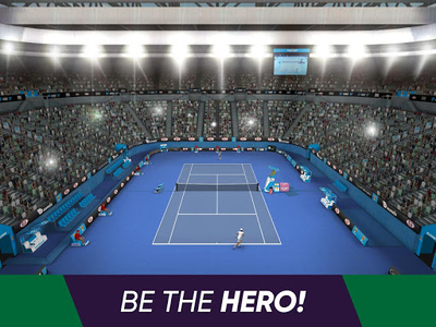 Tennis World Open 2022 - Sport - Gameplay image of android game