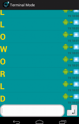 Arduino Bluetooth  Controller - Image screenshot of android app