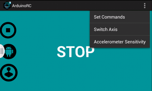 Arduino Bluetooth  Controller - Image screenshot of android app