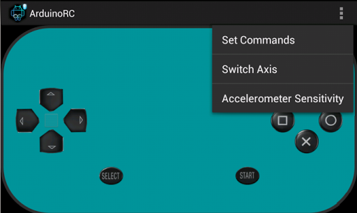 Arduino Bluetooth  Controller - Image screenshot of android app