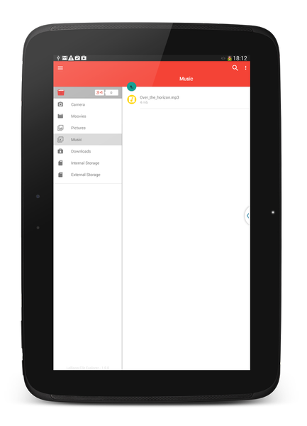 Lollipop File Manager - عکس برنامه موبایلی اندروید