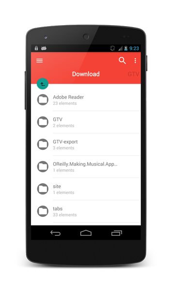 Lollipop File Manager - عکس برنامه موبایلی اندروید