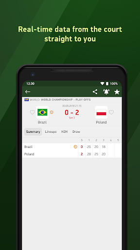 Volleyball 24 - live scores - Image screenshot of android app