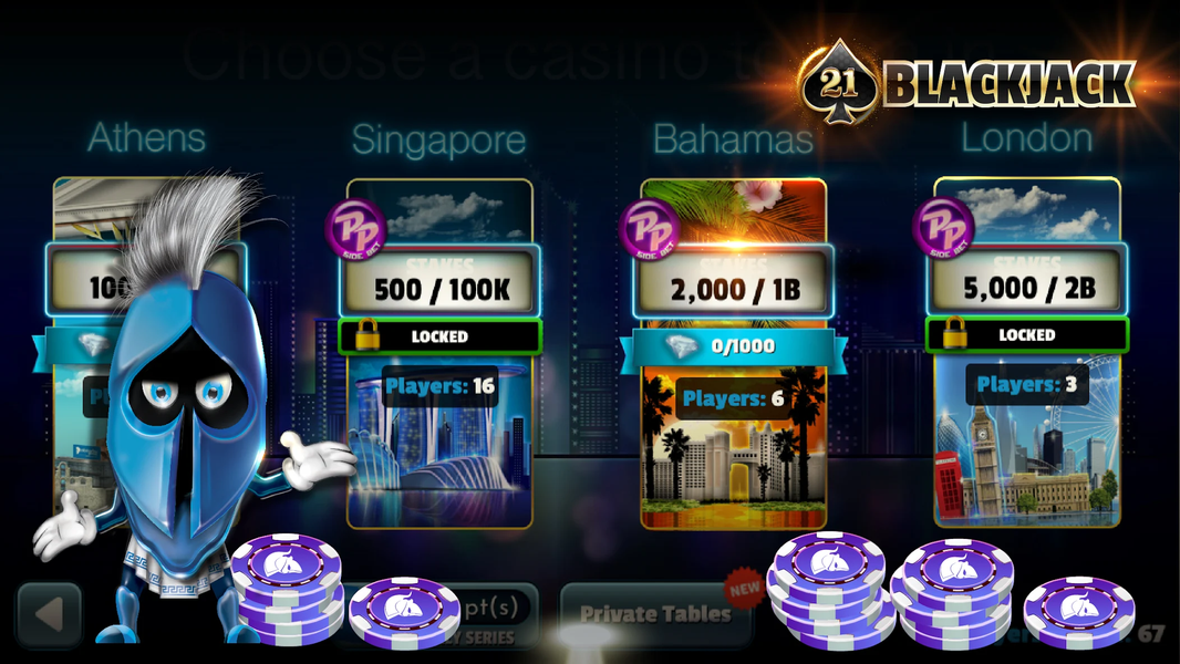 BlackJack 21 - Online Casino - عکس برنامه موبایلی اندروید