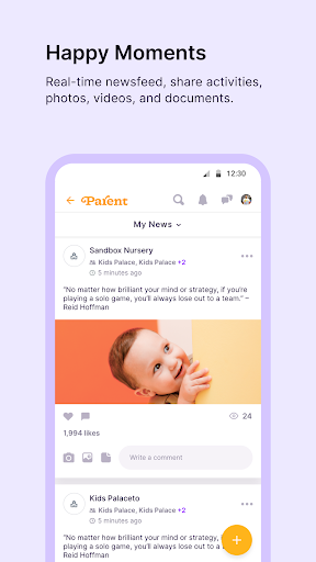 Parent: Child Care App - عکس برنامه موبایلی اندروید