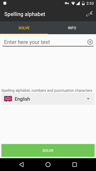 Spelling alphabet - عکس برنامه موبایلی اندروید