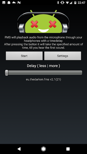 FMS - Audio delay - عکس برنامه موبایلی اندروید