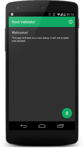 Root Validator - Image screenshot of android app