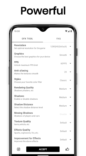 GFX Tool for PUBG & BGMI - Image screenshot of android app