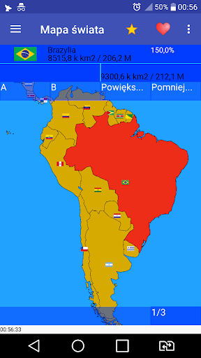 World Map - عکس برنامه موبایلی اندروید