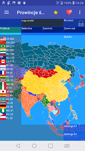 World Provinces. Empire. Maps. - Image screenshot of android app
