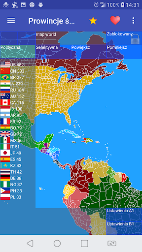 World Provinces. Empire. Maps. - عکس برنامه موبایلی اندروید