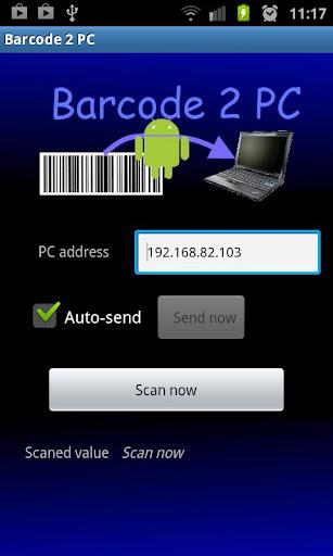 Barcode 2 PC demo - عکس برنامه موبایلی اندروید