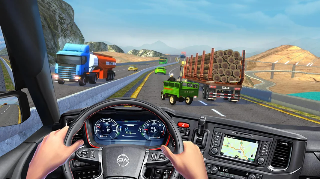 Truck Simulator: Driving Games - عکس بازی موبایلی اندروید