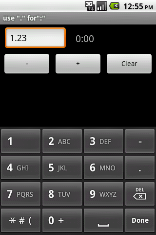 Aviation FlightTime Calculator - Image screenshot of android app