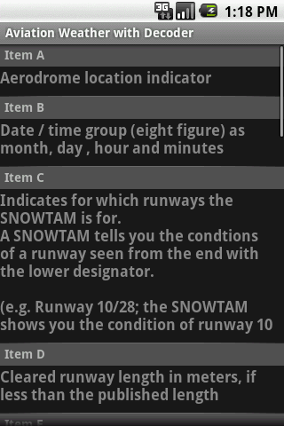 Snowtam Decoder - عکس برنامه موبایلی اندروید