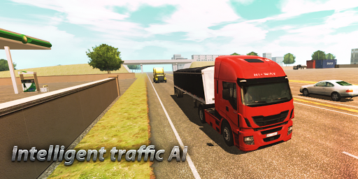 Truckers of Europe - Gameplay image of android game