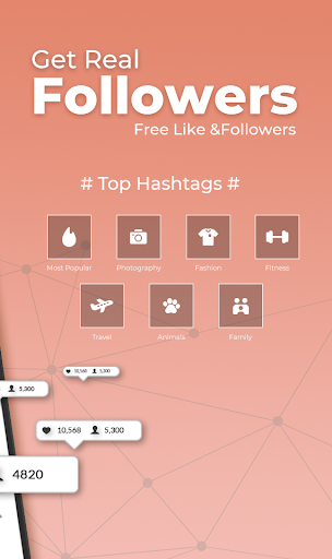 GetReal Follower for instagram - عکس برنامه موبایلی اندروید