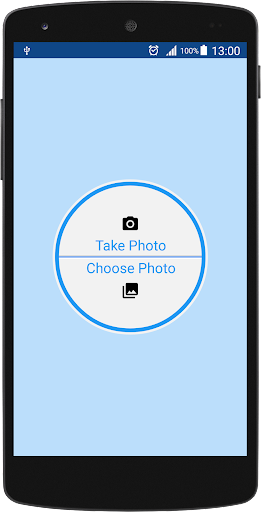 Watermark: add text to picture - Image screenshot of android app