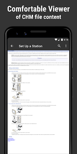 CHM Viewer - Reader and Opener - عکس برنامه موبایلی اندروید