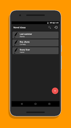 Novel Ideas - Image screenshot of android app