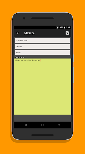 Novel Ideas - Image screenshot of android app