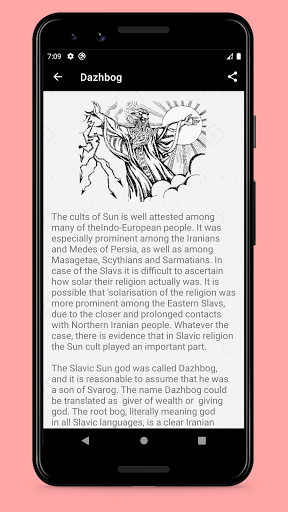 Slavic Mythology - Slavs Pagan Gods And Creatures - Image screenshot of android app