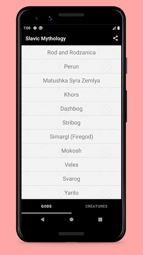 Slavic Mythology - Slavs Pagan Gods And Creatures - Image screenshot of android app