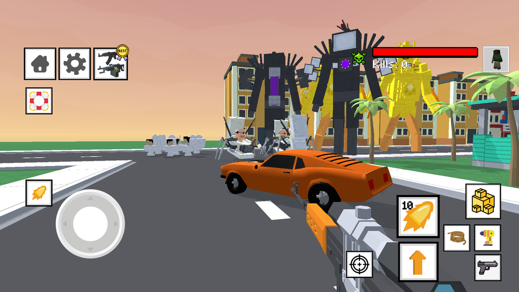 Grand Auto Sandbox - عکس بازی موبایلی اندروید